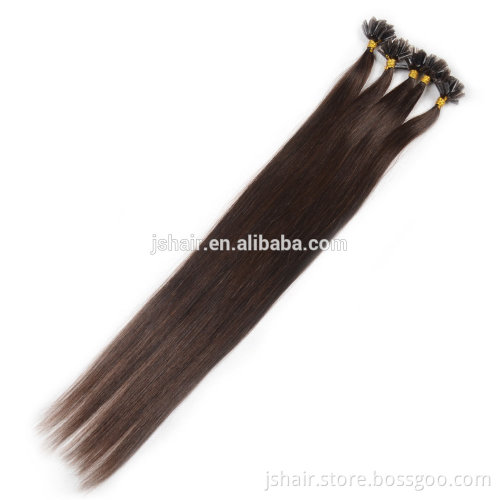 Human Hair Extensions UK Double Drawn Prebonded Hair Extension U tip